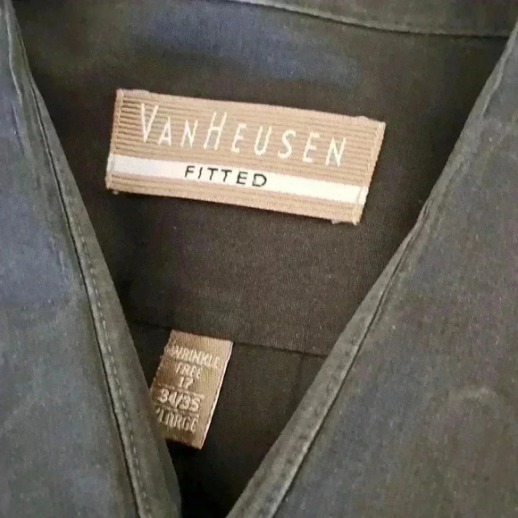 MENS SHIRT FOR BARTENDER WORK SHIRT VAN HEUSEN - Picture 4 of 4